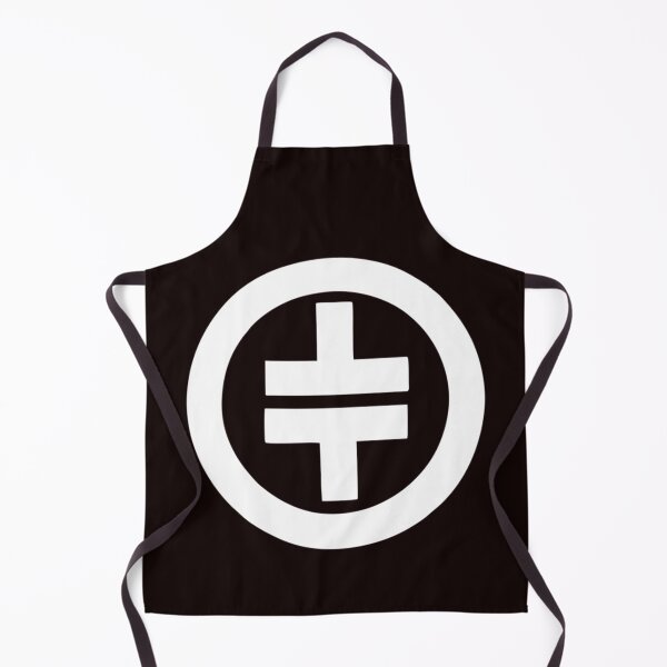 Item preview, White Circular Cross Symbol Music Band Emblem designed and sold by PenseeGareau.