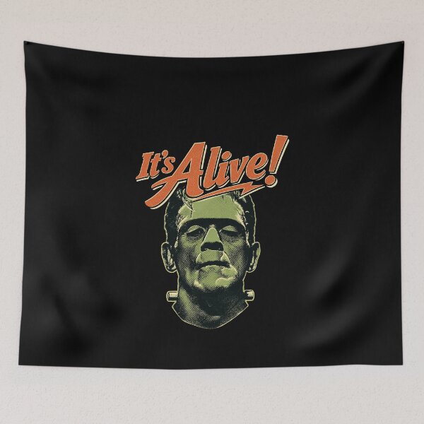 Item preview, Frankenstein Tshirts Retro Horror Halloween Movie Fan designed and sold by welshverniceABC.