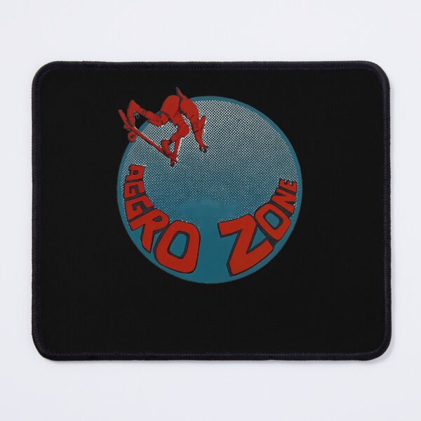Item preview, Aggro Zone Retro Skateboard T Shirt Design designed and sold by spaaroihewk.