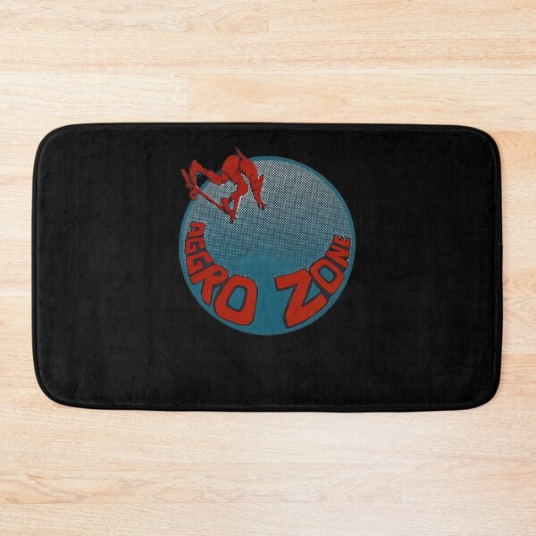 Item preview, Aggro Zone Retro Skateboard T Shirt Design designed and sold by spaaroihewk.