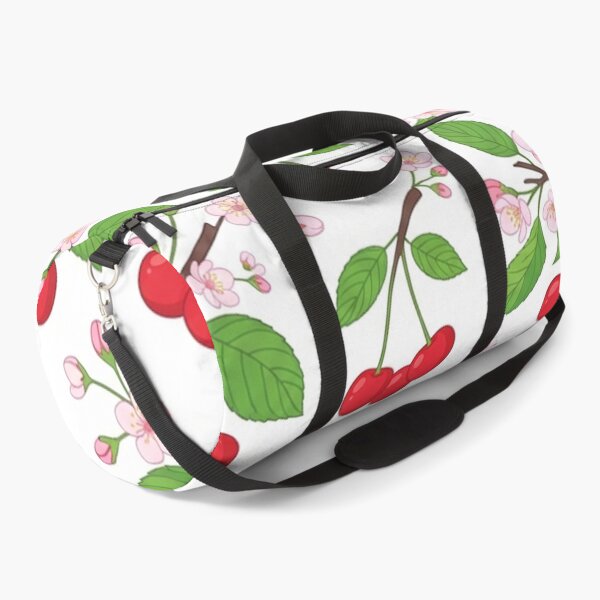 Item preview, Sweet Red Cherry Fruit And Blossom Pattern designed and sold by Owcomm.