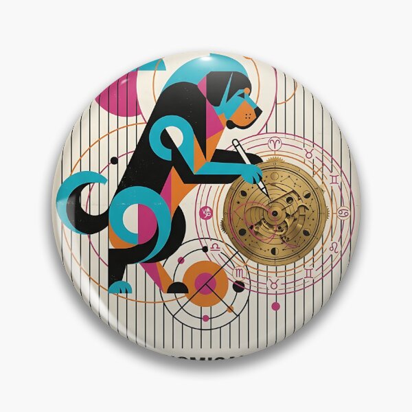 Item preview, Tibetan Mastiff Clock Engraver designed and sold by PictoVibe.