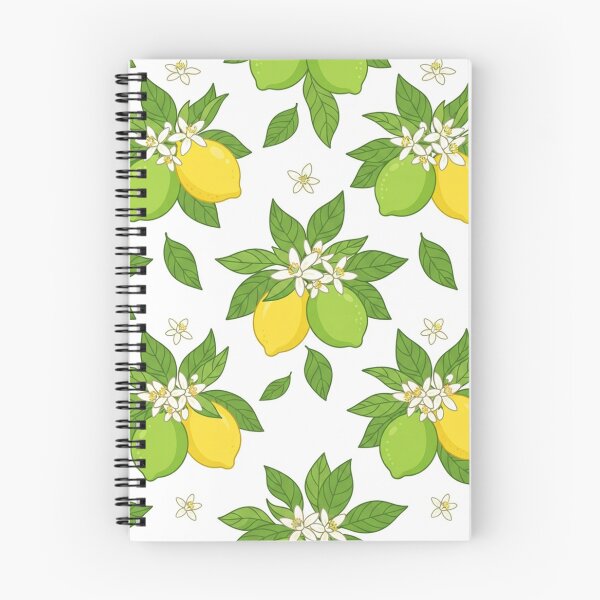 Item preview, Fresh Lemon And Blossom Fruit Pattern designed and sold by Owcomm.