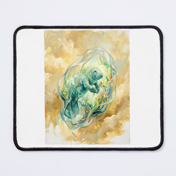 Item preview, Manatee Floating Herbarium Gardener designed and sold by PictoVibe.