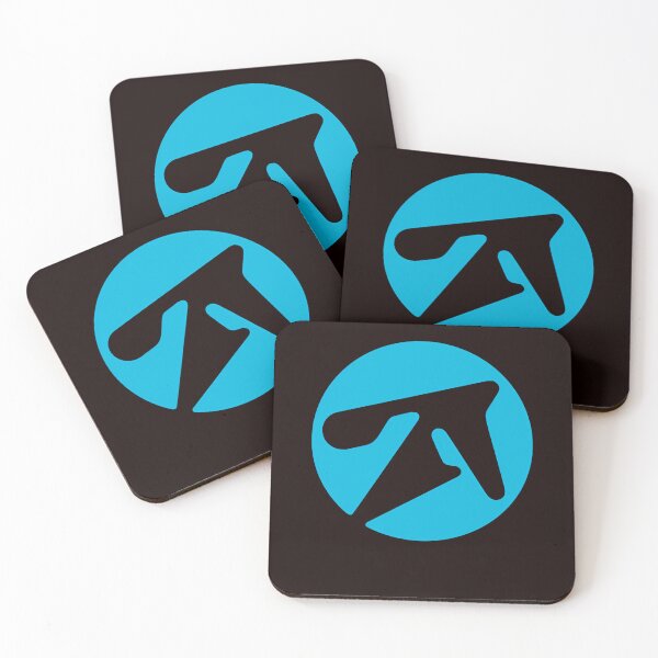 Item preview, Electronic Music Blue Circle Black Symbol designed and sold by PenseeGareau.