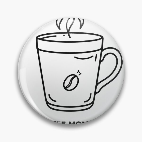 Item preview, Coffee Moments Simple Warm Yours Minimalist Line Art designed and sold by VISIONSTURME.