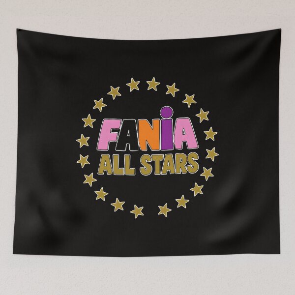 Item preview, Fania All Stars Vintage Music Logo designed and sold by farris-emel-art.