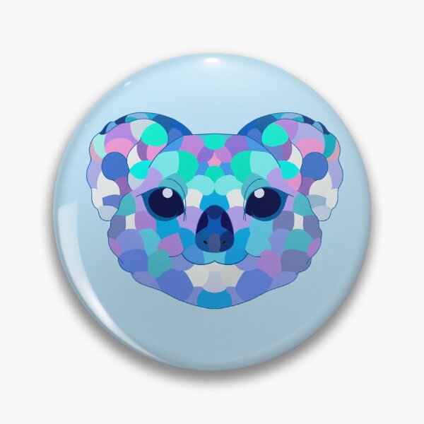 Item preview, Patterned Koala face designed and sold by Indesignz.