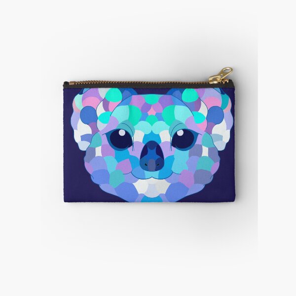 Aperçu de l'œuvre Visage de koala à motifs créée et vendue par Indesignz.