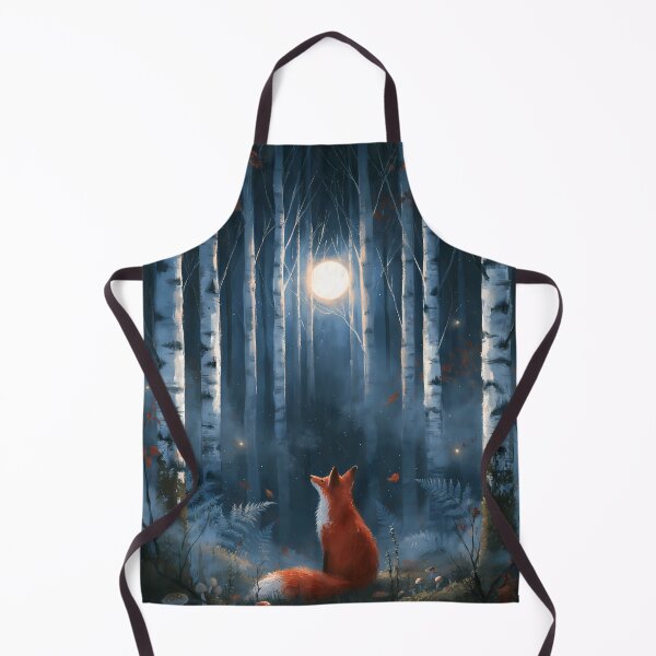 Item preview, The Birches – Moonlit Birch Forest Dreamscape designed and sold by Authentic-Merch.