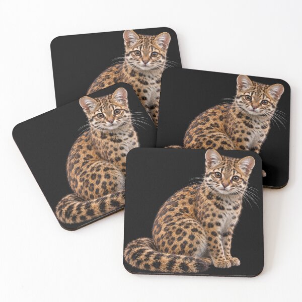Item preview, Newly Discovered Tilcayo Cat on Black designed and sold by Elisabeth Lucas.