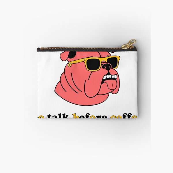Item preview, Coffee-loving dog with sunglasses designed and sold by JheiserDesign.