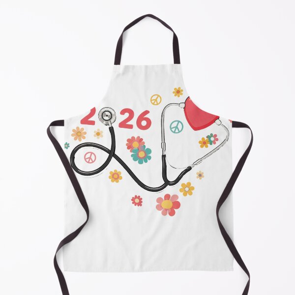 Item preview, Groovy Nurse 2026 Stethoscope Flower Graduation 70s Art designed and sold by VISIONSTURME.