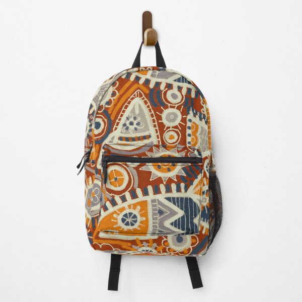 Item preview, Ornamental Art Fish in Rust, Orange and Charcoal designed and sold by Fani*.
