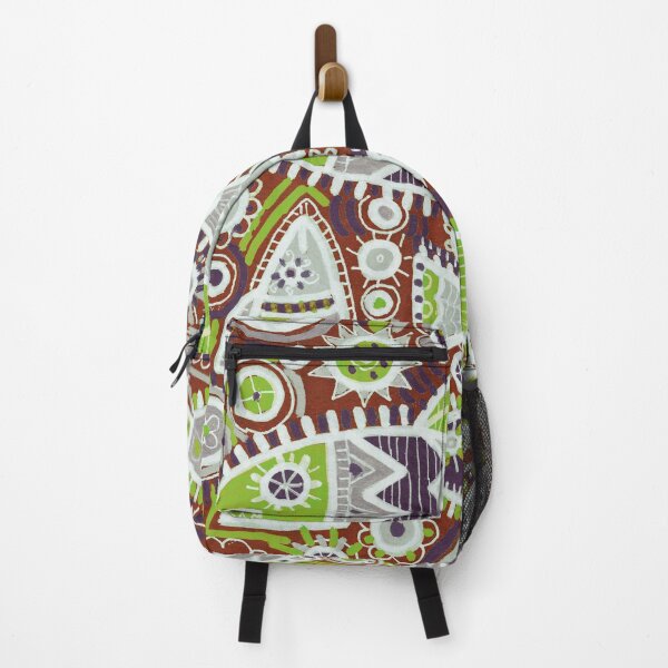Item preview, Ornamental Fish in Rust and Lime Green designed and sold by Fani*.