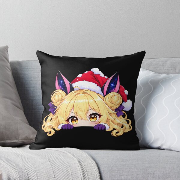 Item preview, Mukuro Hoshimiya Date A Live Christmas Peeking Chibi designed and sold by SolenneAzur.