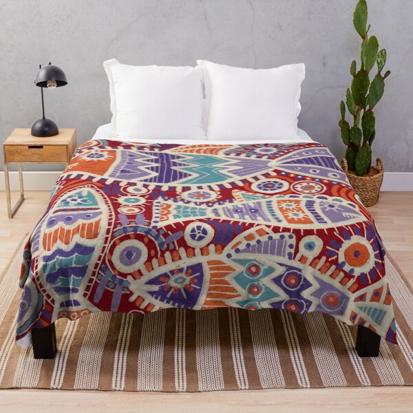 Item preview, Ornamental Art Fish in Red, Purple and Orange designed and sold by Fani*.