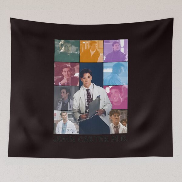 Item preview, John Carter M.D. Collage  designed and sold by hamid-lew-haven.