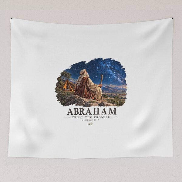 Item preview, Abraham and God's Promise – Biblical Art designed and sold by BEYOND FAITH.