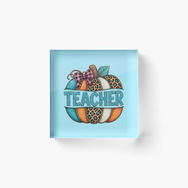 Item preview, Pumpkin Teacher Appreciation Graphics designed and sold by PrintSpire Studios.