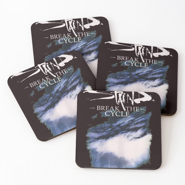 Item preview, STAINED Break The Cycle Stormy Sky Art designed and sold by hamid-lew-haven.