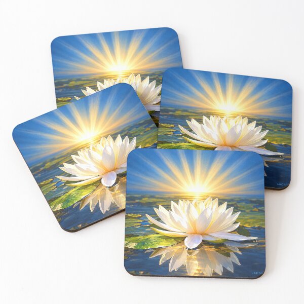 Item preview, Sunlit Lotus Blossom designed and sold by Laeton Designs.