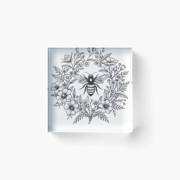 Item preview, Vintage Beekeeping Honeycomb Honey. Bee Organic Botanical GFT designed and sold by VISIONSTURME.