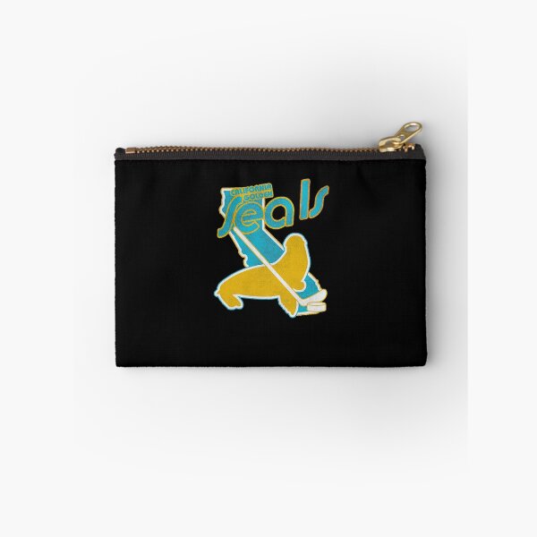 Item preview, Retro Ice Hockey Seal Mascot State Silhouette Logo designed and sold by ArletteMercuf.