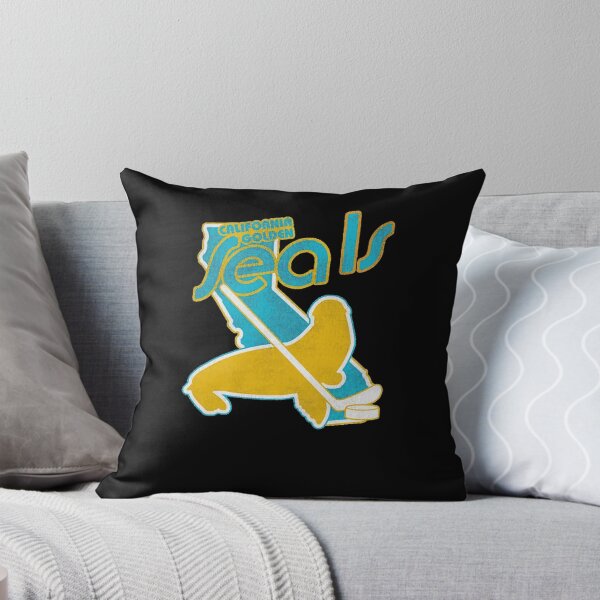 Item preview, Retro Ice Hockey Seal Mascot State Silhouette Logo designed and sold by ArletteMercuf.