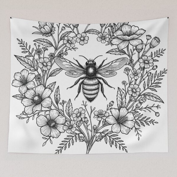 Item preview, Vintage Beekeeping Honeycomb Honey. Bee Organic Botanical GFT designed and sold by VISIONSTURME.