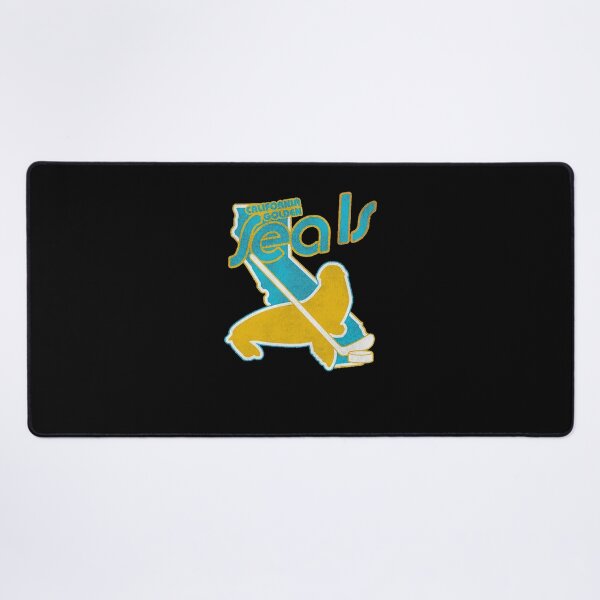 Item preview, Retro Ice Hockey Seal Mascot State Silhouette Logo designed and sold by ArletteMercuf.