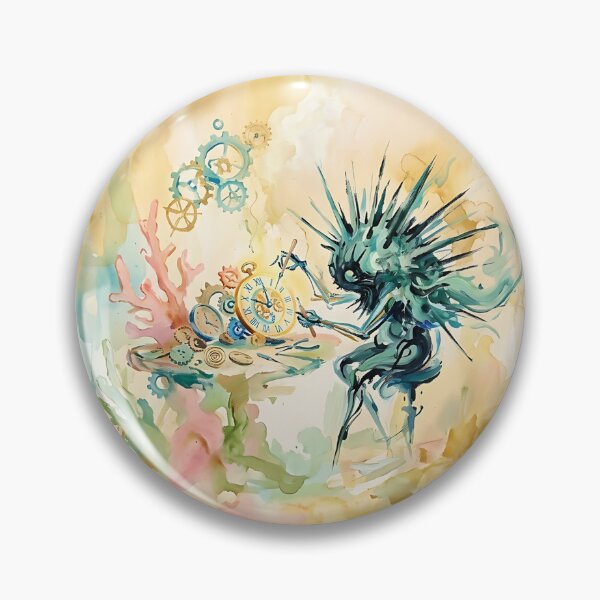 Item preview, Sea Urchin Coral Clockmaker designed and sold by PictoVibe.