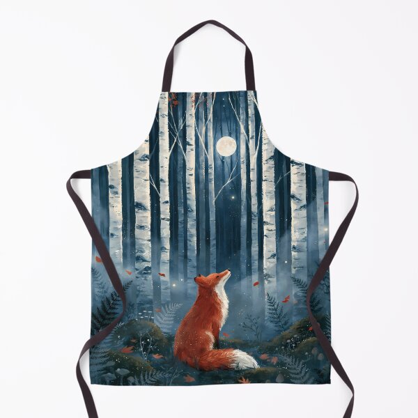 Item preview, The Birches – Moonlit Birch Forest Dreamscape designed and sold by Authentic-Merch.