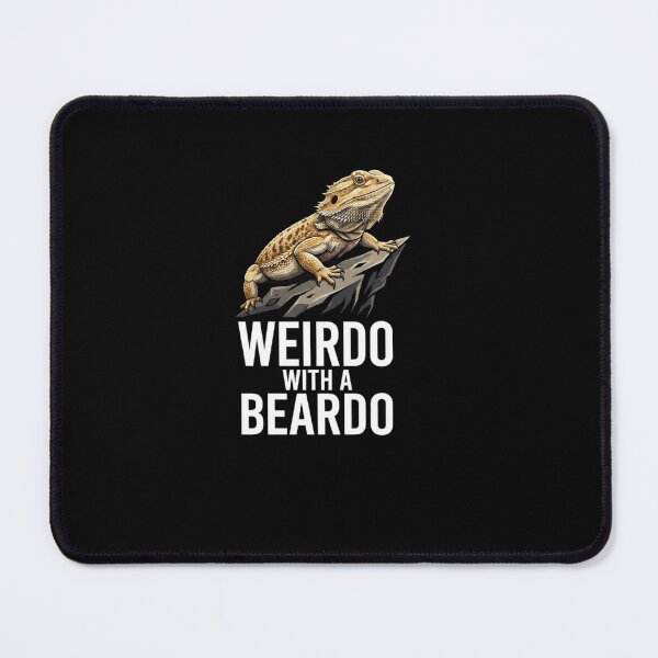 Item preview, Weirdo With A Beardo Funny Bearded Dragon Pet Design designed and sold by Ostericaimusa.