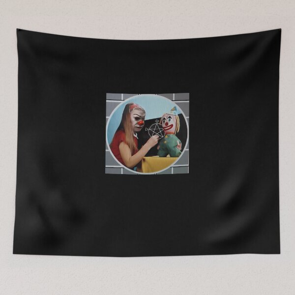 Item preview, Creepy Vintage Clown Magic Ritual Graphic designed and sold by DedeRLong.