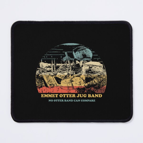 Item preview, Retro Jug Band Cute Otter Musician Sunset Stripe Graphic designed and sold by ArletteMercuf.