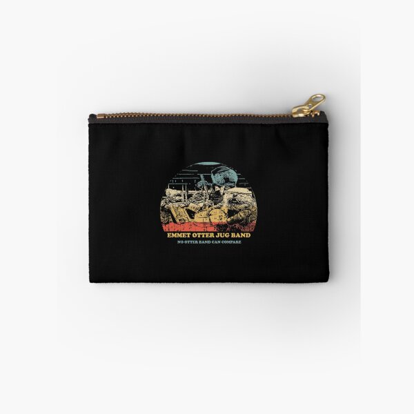 Item preview, Retro Jug Band Cute Otter Musician Sunset Stripe Graphic designed and sold by ArletteMercuf.