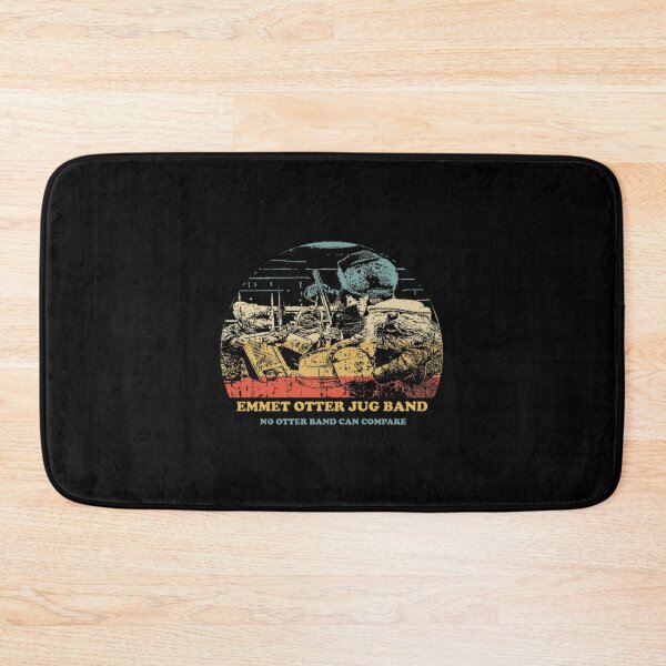 Item preview, Retro Jug Band Cute Otter Musician Sunset Stripe Graphic designed and sold by ArletteMercuf.