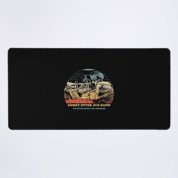Item preview, Retro Jug Band Cute Otter Musician Sunset Stripe Graphic designed and sold by ArletteMercuf.