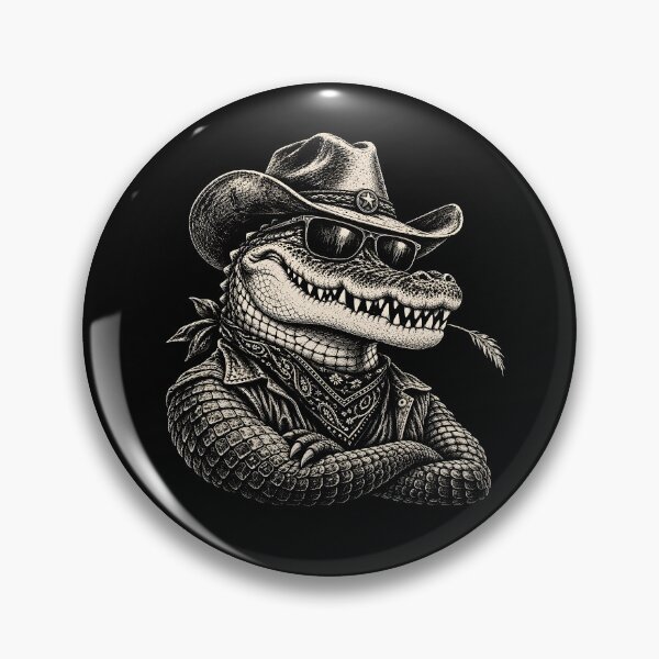 Item preview, Alligator Cowboy Hat Gator  designed and sold by a-turner-paint.