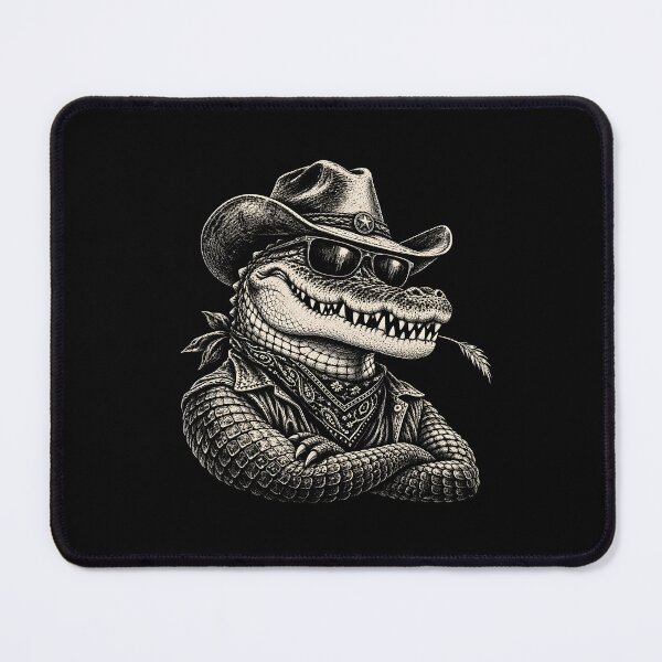 Item preview, Alligator Cowboy Hat Gator designed and sold by a-turner-paint.