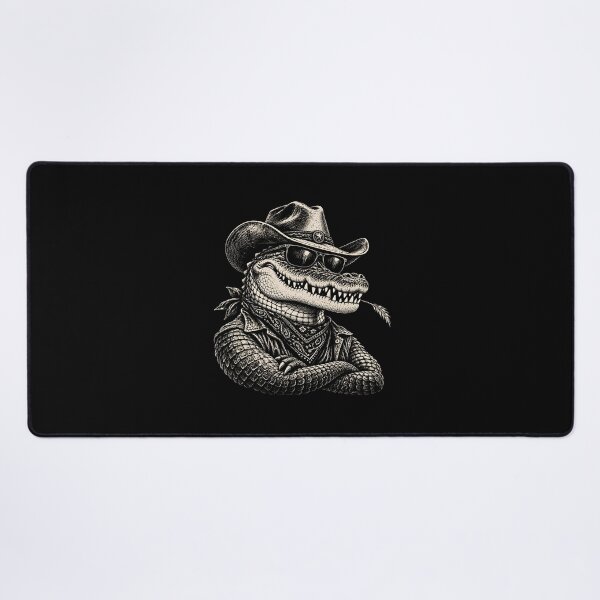 Item preview, Alligator Cowboy Hat Gator designed and sold by a-turner-paint.