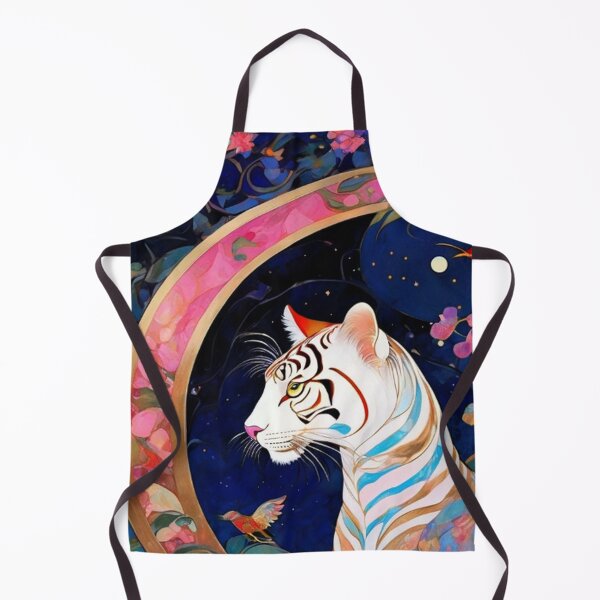 Item preview, Pink Moon Garden Tiger designed and sold by TheDarkWardrobe.