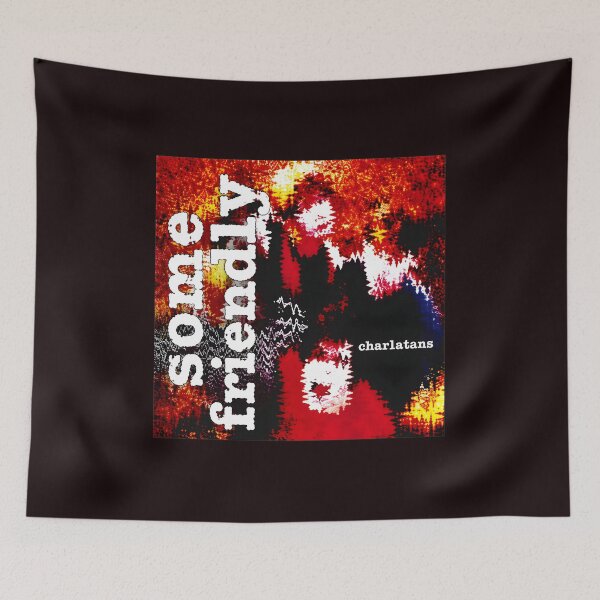 Item preview, Some Friendly Charlatans Inspired Abstract Glitch Art designed and sold by hamid-lew-haven.