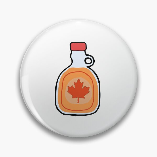 Item preview, Cute Maple Syrup Bottle – Pancake Breakfast Illustration designed and sold by pincelycolores.