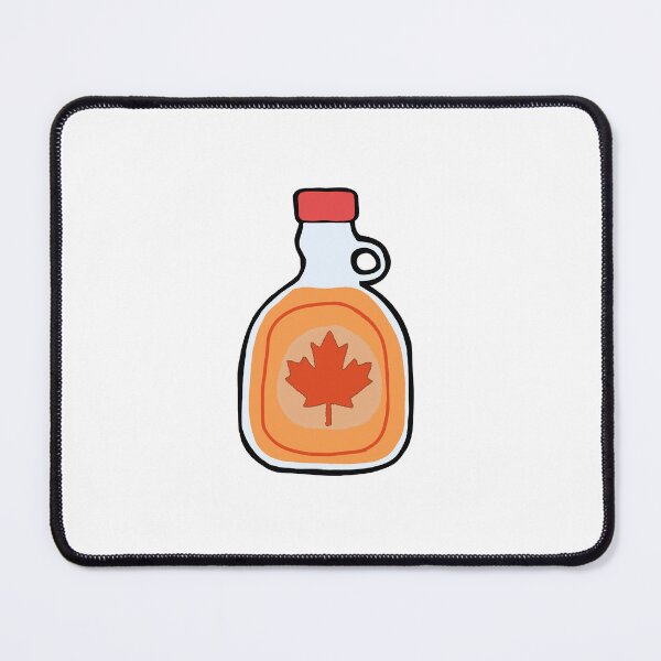 Item preview, Cute Maple Syrup Bottle – Pancake Breakfast Illustration designed and sold by pincelycolores.