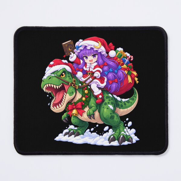 Item preview, Patchouli Knowledge Touhou Christmas T Rex Ride designed and sold by SolenneAzur.