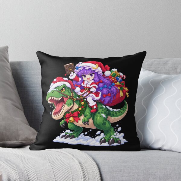 Item preview, Patchouli Knowledge Touhou Christmas T Rex Ride designed and sold by SolenneAzur.