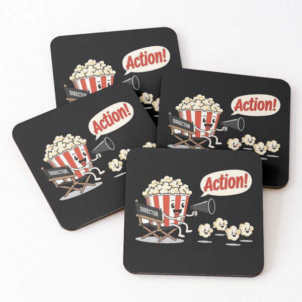 Item preview, Popcorn Movie Director Action designed and sold by haitrieuic96.