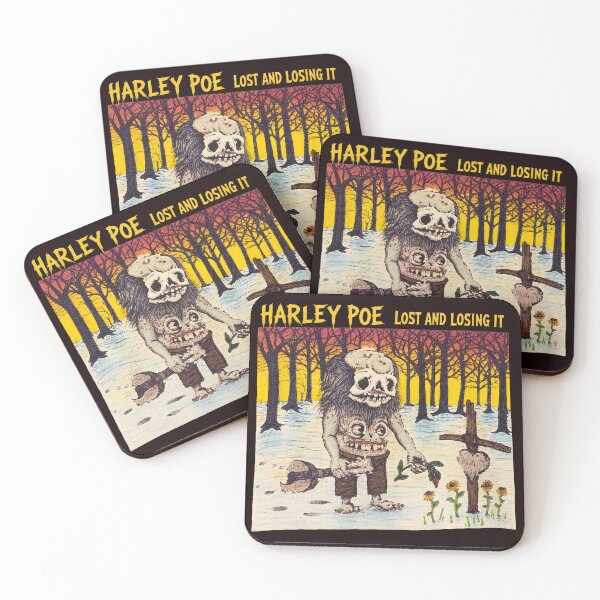 Item preview, Harley Poe Lost And Losing It Macabre Creature Art designed and sold by hamid-lew-haven.